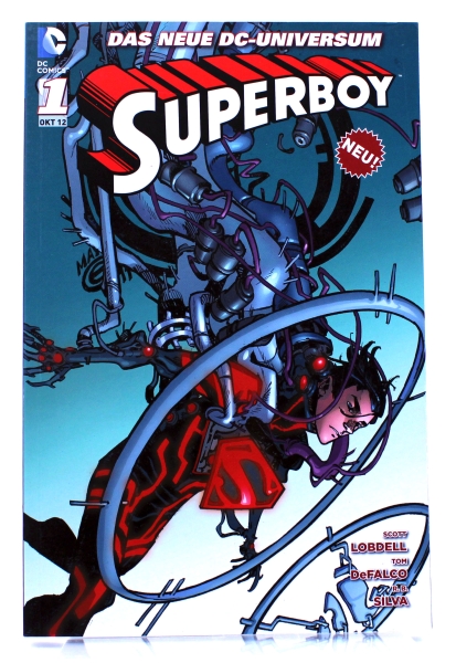 DC Comics Superboy Comic Paperback Nr. 1: Die lebende Superwaffe schlägt zu von Panini